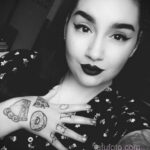 Снимка на татуировка с поничка 22.11.2020 №189 -donut татуировка-