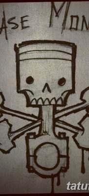 fotó egy dugattyús tetoválásról, 2018. 03. 02. №011 - tetoválódugattyú -