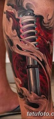 fotó egy dugattyús tetoválásról, 2018. 03. 02. №053 - tetoválódugattyú -