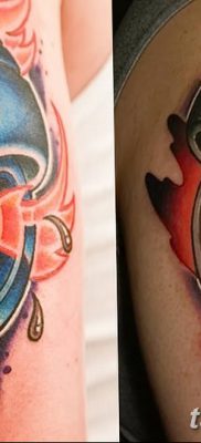fotó egy dugattyús tetoválásról, 2018. 03. 02. №057 - tetoválódugattyú -