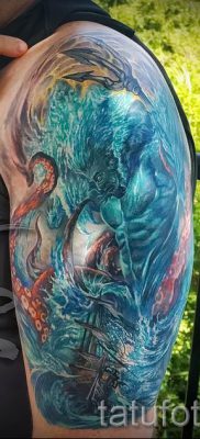 Poseidon tetoválás - fotó egy cikkhez a Poseidon tetoválás jelentéséről - tatufoto.ru - 57