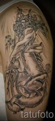Poseidon tetoválás - fotó egy cikkhez a Poseidon tetoválás jelentéséről - tatufoto.ru - 48