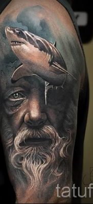 Poseidon tetoválás - fotó egy cikkhez a Poseidon tetoválás jelentéséről - tatufoto.ru - 40