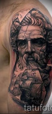 Poseidon tetoválás - fotó egy cikkhez a Poseidon tetoválás jelentéséről - tatufoto.ru - 38