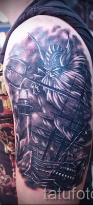 Poseidon tetoválás - fotó egy cikkhez a Poseidon tetoválás jelentéséről - tatufoto.ru - 36