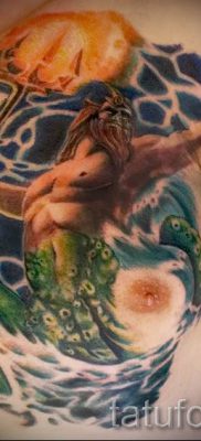 Poseidon tetoválás - fotó egy cikkhez a Poseidon tetoválás jelentéséről - tatufoto.ru - 32