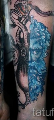 Poseidon tetoválás - fotó egy cikkhez a Poseidon tetoválás jelentéséről - tatufoto.ru - 31