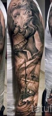 Poseidon tetoválás - fotó egy cikkhez a Poseidon tetoválás jelentéséről - tatufoto.ru - 29