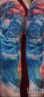 Poseidon tetoválás - fotó egy cikkhez a Poseidon tetoválás jelentéséről - tatufoto.ru - 25
