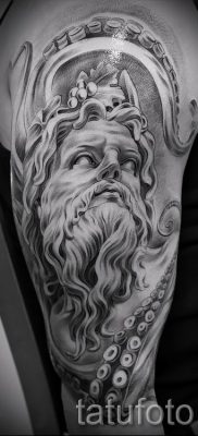 Poseidon tetoválás - fotó egy cikkhez a Poseidon tetoválás jelentéséről - tatufoto.ru - 21