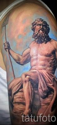 Poseidon tetoválás - fotó egy cikkhez a Poseidon tetoválás jelentéséről - tatufoto.ru - 14