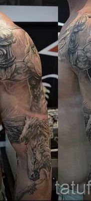 Poseidon tetoválás - fotó egy cikkhez a Poseidon tetoválás jelentéséről - tatufoto.ru - 9