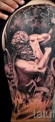 Poseidon tetoválás - fotó egy cikkhez a Poseidon tetoválás jelentéséről - tatufoto.ru - 8