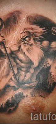 Poseidon tetoválás - fotó egy cikkhez a Poseidon tetoválás jelentéséről - tatufoto.ru - 5