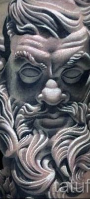 Poseidon tetoválás - fotó egy cikkhez a Poseidon tetoválás jelentéséről - tatufoto.ru - 1