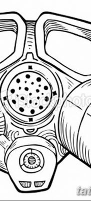 fotó a tetováló gázálarcról 2017.08.08. №030 - Gázmaszk tetováláshoz_