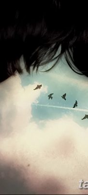 fotó madár és ketrec tetoválásról, kelt 2017. 08. 16 -án №147 - Tetovált madár és ketrec_