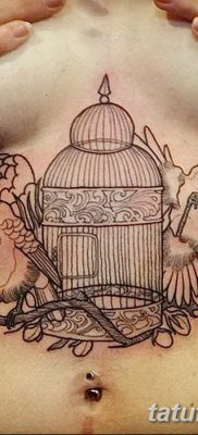 fotó a madár és ketrec tetoválásról, 2017. 08. 16 -án №149 - Tetovált madár és ketrec_