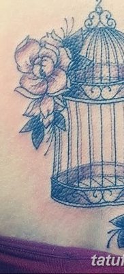 fotó madár és ketrec tetoválás kelt 2017. 08. 16 №015 - Tetovált madár és ketrec_