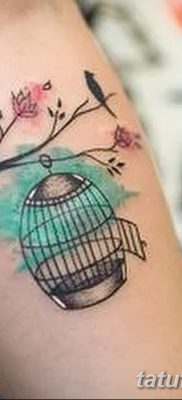 fotó madár és ketrec tetoválás kelt 2017. 08. 16. №016 - Tetovált madár és ketrec_
