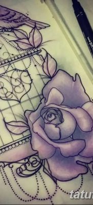 fotó madár és ketrec tetoválás kelt 2017. 08. 16. №017 - Tetovált madár és ketrec_