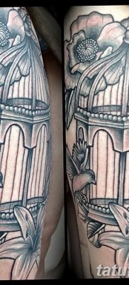 fotó madár és ketrec tetoválás kelt 2017. 08. 16 №022 - Tetovált madár és ketrec_