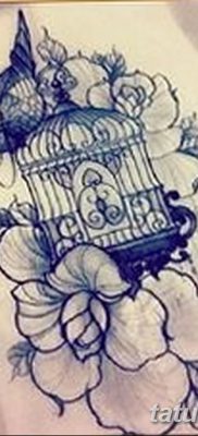 fotó madár és ketrec tetoválás kelt 2017. 08. 16. №023 - Tetovált madár és ketrec_