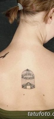 fotó madár és ketrec tetoválás kelt 2017. 08. 16. №042 - Tetovált madár és ketrec_
