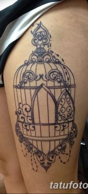 fotó madár és ketrec tetoválás kelt 2017. 08. 16 №081 - Tetovált madár és ketrec_