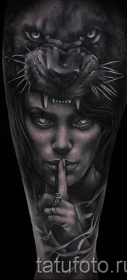 Tetovaža Puma - fotografije gotovih tetovaža za članak o značenju 24