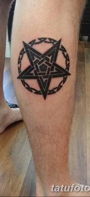 fotó az ötágú csillag tetoválásról, 2018.03.03. №019 -tetoválás ötágú csillag -