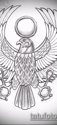 снимка на татуировка RA (Tattoo Ra) (стойност) - примерна рисунка - 009