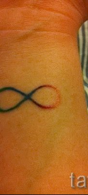 A szivárvány tetoválás klassz példája a fotón - egy cikk a szivárvány tetoválásba történő rajzolásának történetéről