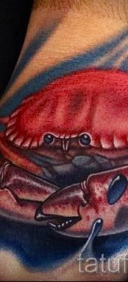 fotografija tetovaže raka za članak o značenju tetovaže sa slikom raka - tatufoto.ru - 15
