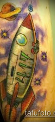 Fotó egy rakéta tetoválásról - 18072017 - példa - 074 Tattoo rakéta