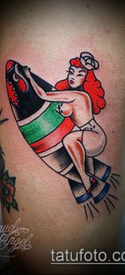 Fotó egy rakéta tetoválásról - 18072017 - példa - 081 Tetováló rakéta