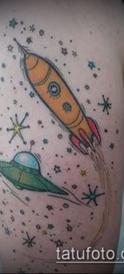 Fotó egy rakéta tetoválásról - 18072017 - példa - 082 Tattoo rakéta