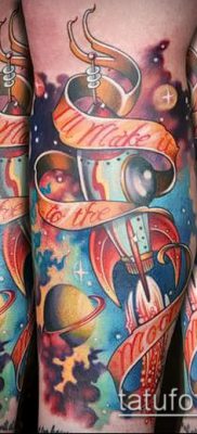 Fotó egy rakéta tetoválásról - 18072017 - példa - 086 Tattoo rakéta