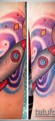 Fotó egy rakéta tetoválásról - 18072017 - példa - 092 Tattoo rakéta