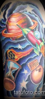 Fotó egy rakéta tetoválásról - 18072017 - példa - 093 Tattoo rakéta