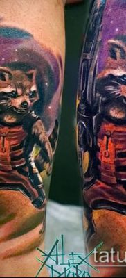 Fénykép egy rakéta tetoválásról - 18072017 - példa - 095 Tattoo rakéta