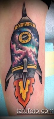 Fotó egy rakéta tetoválásról - 18072017 - példa - 097 Tetováló rakéta