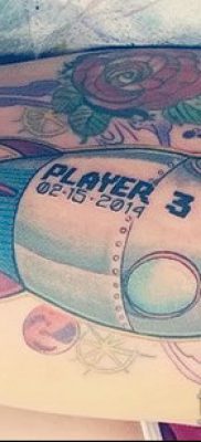 Fotó egy rakéta tetoválásról - 18072017 - példa - 105 Tattoo rakéta