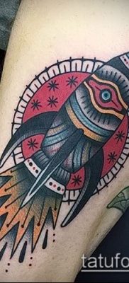Fotó egy rakéta tetoválásról - 18072017 - példa - 122 Tattoo rakéta