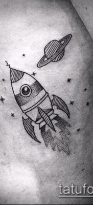 Fotó egy rakéta tetoválásról - 18072017 - példa - 138 Tattoo rakéta