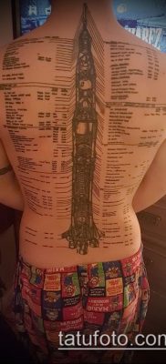 Fénykép egy rakéta tetoválásról - 18072017 - példa - 151 Tattoo rakéta