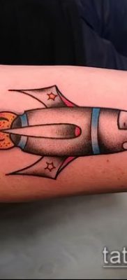 Fénykép egy rakéta tetoválásról - 18072017 - példa - 152 Tattoo rakéta 12123111