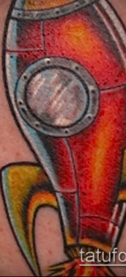 Fotó egy rakéta tetoválásról - 18072017 - példa - 161 Tattoo rakéta