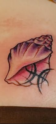 fotó a kagylótetoválásról, 2017. 08. 19 -én, 179. sz. - Tetoválóhéj_