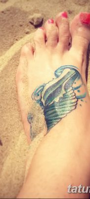 fotó egy kagylótetoválásról, kelt 2017. 08. 19 -én, 020. sz. - Tetoválóhéj_